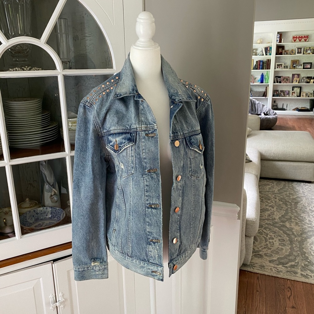 Limited Edition VS Studded Denim Jacket